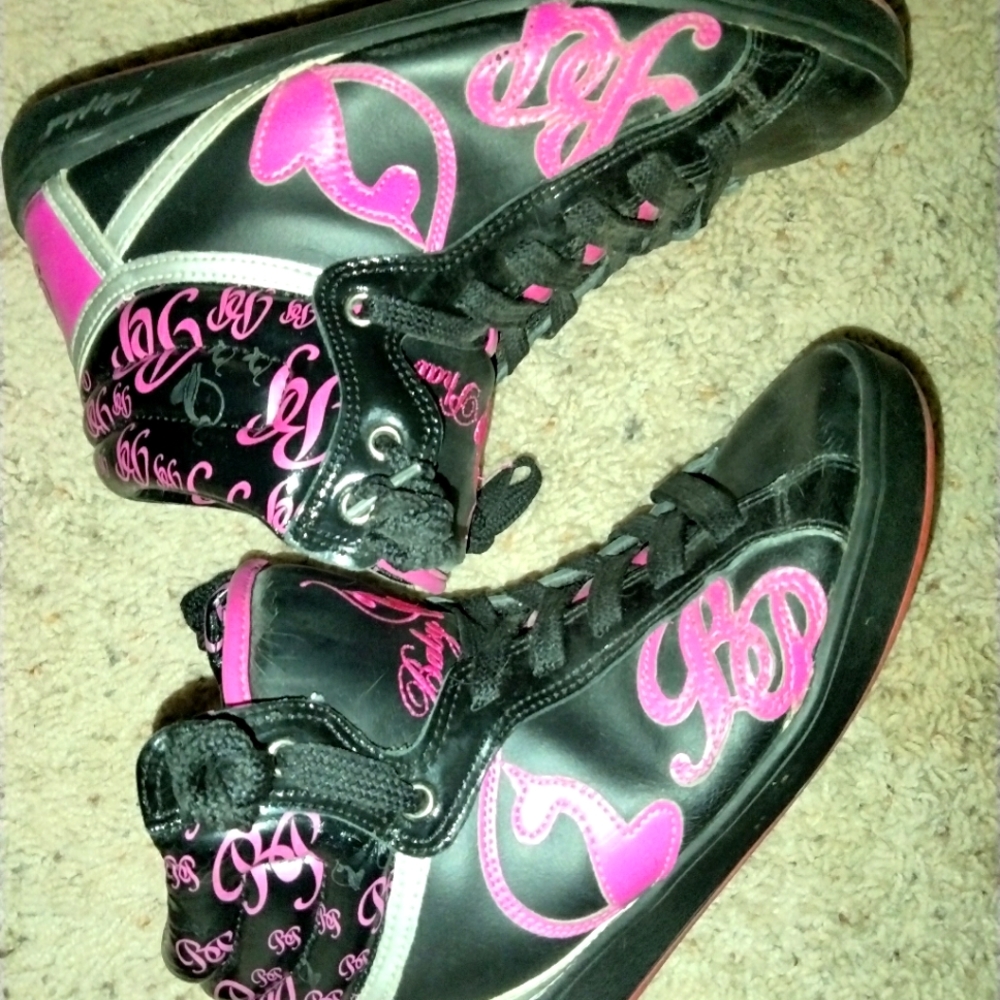 Baby Phat high top shoes